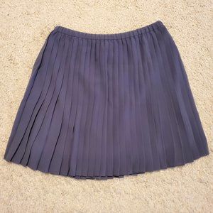 Banana Republic Blue Pleated Mini Skirt Size XXS
